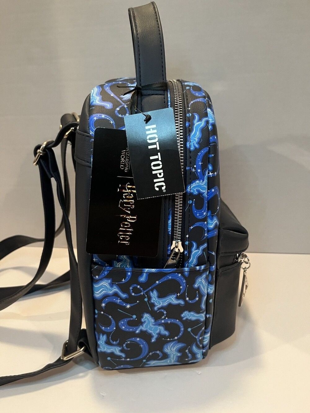 Harry Potter Petronus Expecto Patronum Mini Backpack Hot Topic Universal NWT - Picture 7 of 9
